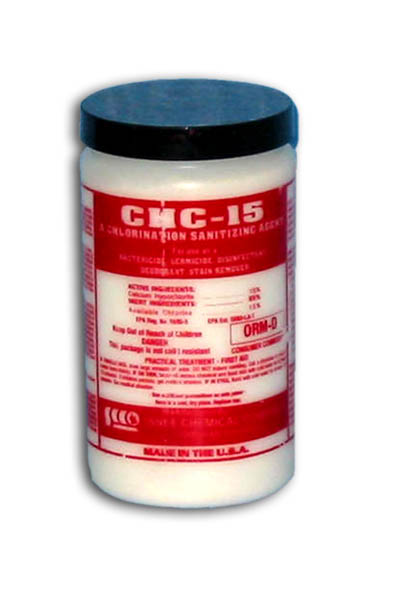 (image for) CHC-15 Chlorine Sanitizer, Case of 6